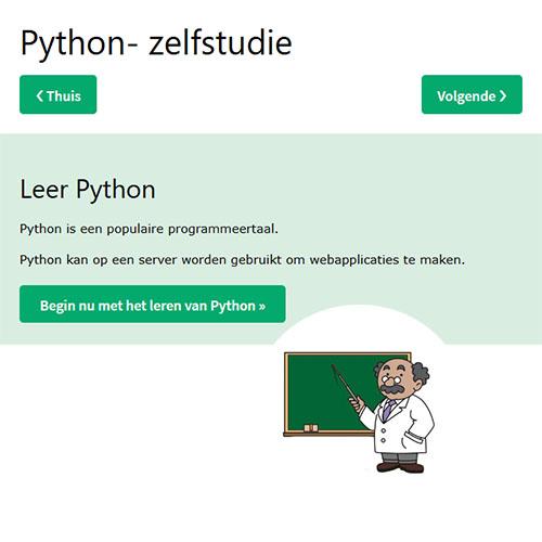 Pyton Zelfstudie